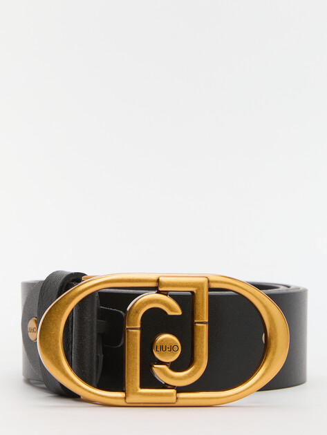 Женский ремень LIU∙JO ECS HIPS BELT H 3.5, Артикул AA5225, черный | 4309116. Ракурс 1