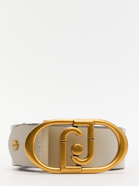 Женский ремень LIU∙JO ECS HIPS BELT H 3.5, Артикул AA5225, пыльно-бежевый | 4309124. Ракурс 1