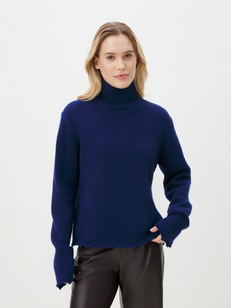 Женский свитер MAISON DAVID, Артикул 2024-014, сапфировый | 4309758. Ракурс 1