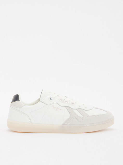 Мужские кеды PEPE JEANS BALL CLUB M, Артикул PMS00041, белый | 4315454. Ракурс 1