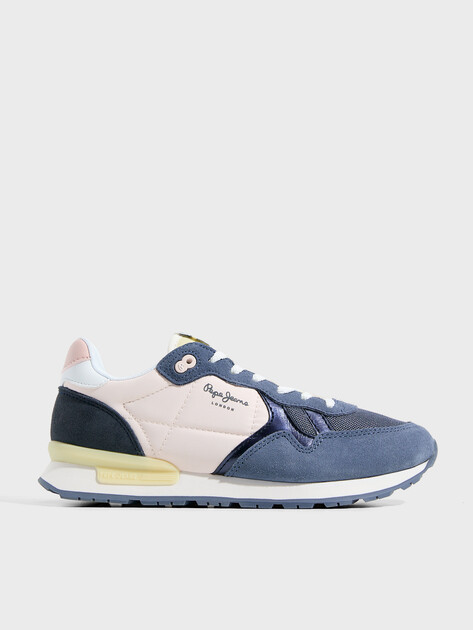 Женские кроссовки PEPE JEANS BRIT CAMP W, Артикул PLS40038, синий | 4315857. Ракурс 1