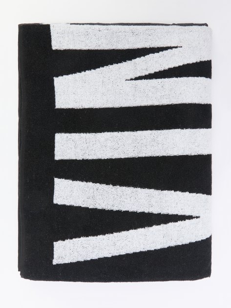 Полотенце 170x90 CALVIN KLEIN TOWEL- BLOCK, Артикул KU0KU00122, черный | 4319203. Ракурс 1