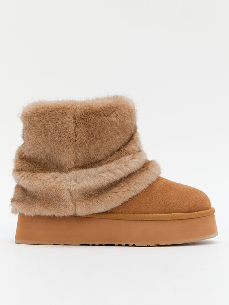 Женские угги TENDANCE, Артикул YS-38168D-67, светло-коричневый | 4328070. Ракурс 1