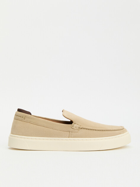 Мужские лоферы TOMMY HILFIGER, Артикул FM0FM04985(K), бежевый | 4328202. Ракурс 1