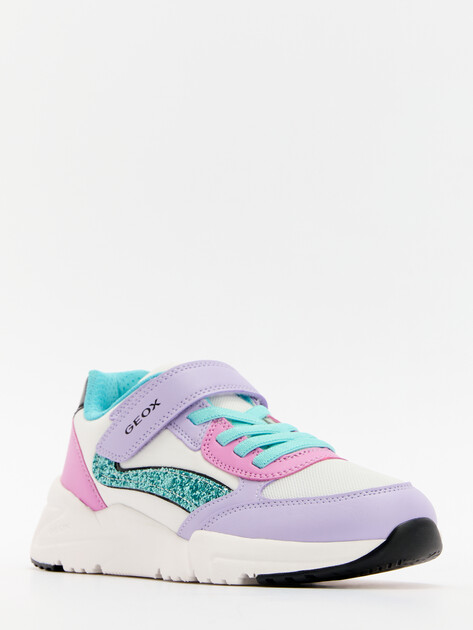 Детские кроссовки GEOX J LOFTUS GIRL, Артикул J46M2A, сиреневый | 4329086. Ракурс 1 Детские кроссовки GEOX J LOFTUS GIRL, Артикул J46M2A, сиреневый | 4329086. Ракурс 1