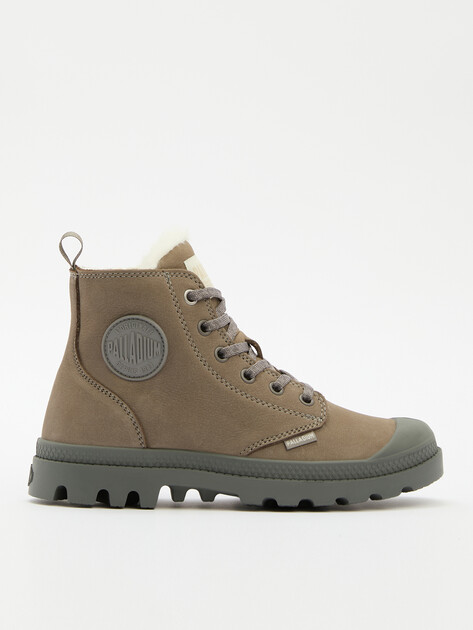 Ботинки PALLADIUM PAMPA HI ZIP WL 95982 СЕРО-БЕЖЕВЫЙ - купить в