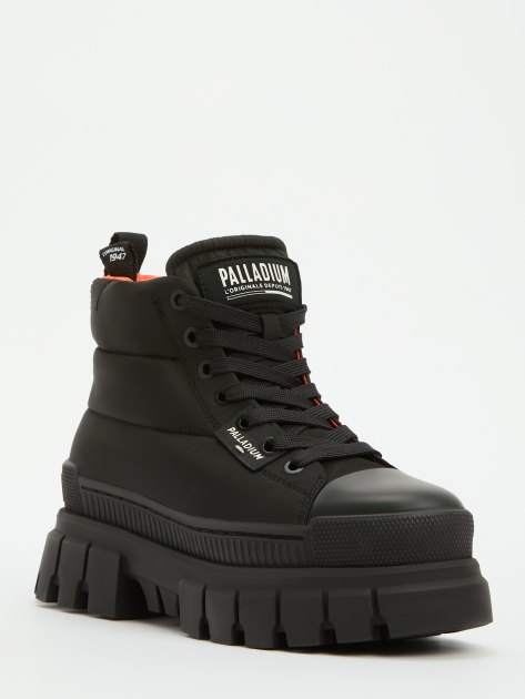 Женские дутики PALLADIUM REVOLT BOOT OVERCUSH, Артикул 98863, черный | 4330269. Ракурс 1 Женские дутики PALLADIUM REVOLT BOOT OVERCUSH, Артикул 98863, черный | 4330269. Ракурс 1