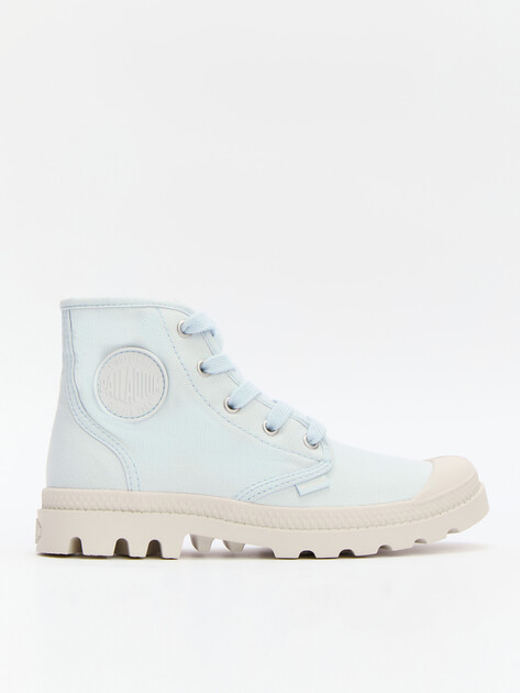Женские ботинки PALLADIUM PAMPA HI, Артикул 92352, небесно-голубой | 4331126. Ракурс 1