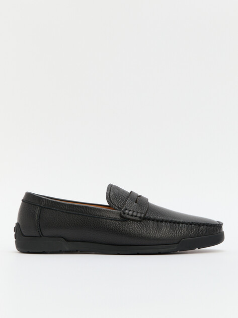 Мужские мокасины TENDANCE, Артикул TM3271F-2, черный | 4337689. Ракурс 1