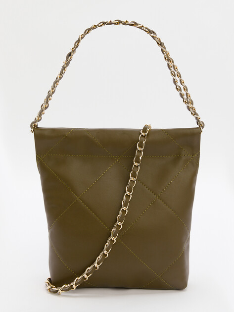 Женская сумка с ручкой DIVA`S BAG EMY, Артикул R2463, темно-зеленый | 4339325. Ракурс 1 Женская сумка с ручкой DIVA`S BAG EMY, Артикул R2463, темно-зеленый | 4339325. Ракурс 1