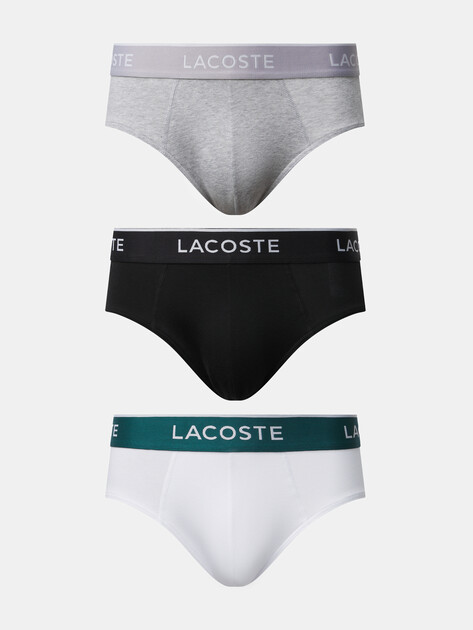 Мужские трусы 3 шт. LACOSTE, Артикул 8H1293, мультицвет | 4349726. Ракурс 1