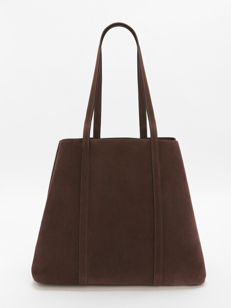 Женский шоппер TENDANCE, Артикул MRH24-233, темно-коричневый | 4352534. Ракурс 1