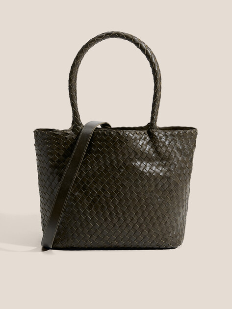 Женский тоут TENDANCE, Артикул MRH24-120, хаки | 4352668. Ракурс 1