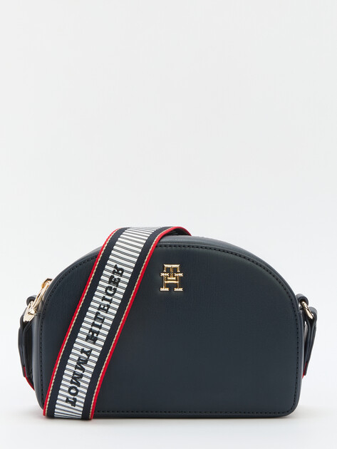 Женская сумка через плечо кросс-боди TOMMY HILFIGER TH FRESH CAMERA BAG, Артикул AW0AW16682, темно-синий | 4357292. Ракурс 1