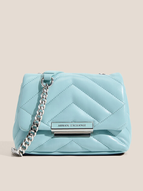 Кросс-боди ARMANI EXCHANGE VICTORIA, Артикул 948587, светло-голубой | 4361880. Ракурс 1