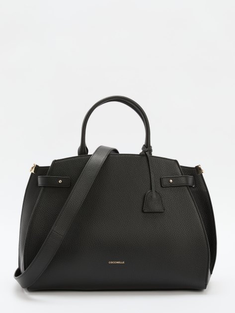 Женский тоут COCCINELLE, Артикул E1 QLA 18 01 01, черный | 4363303. Ракурс 1 Женский тоут COCCINELLE, Артикул E1 QLA 18 01 01, черный | 4363303. Ракурс 1