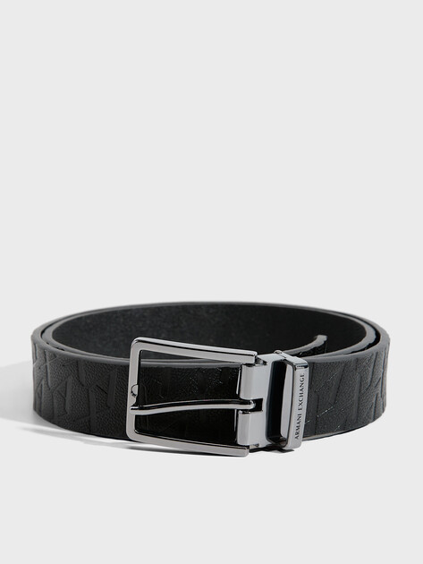Мужской ремень ARMANI EXCHANGE LIAM, Артикул XM000677, черный | 4368188. Ракурс 1