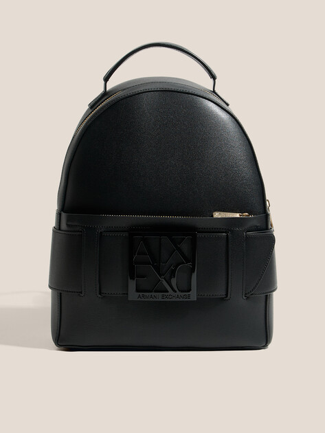 Женский рюкзак ARMANI EXCHANGE SUSIE, Артикул XW001204, черный | 4368435. Ракурс 1
