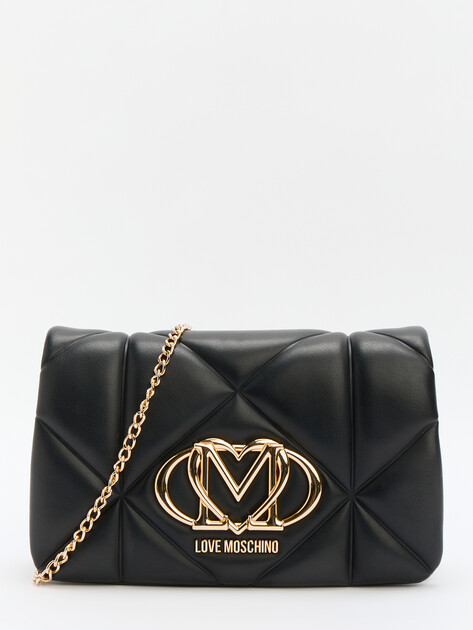 Кросс-боди LOVE MOSCHINO SMART DAILY BAG, Артикул JC4043PP SS25, черный | 4377014. Ракурс 1