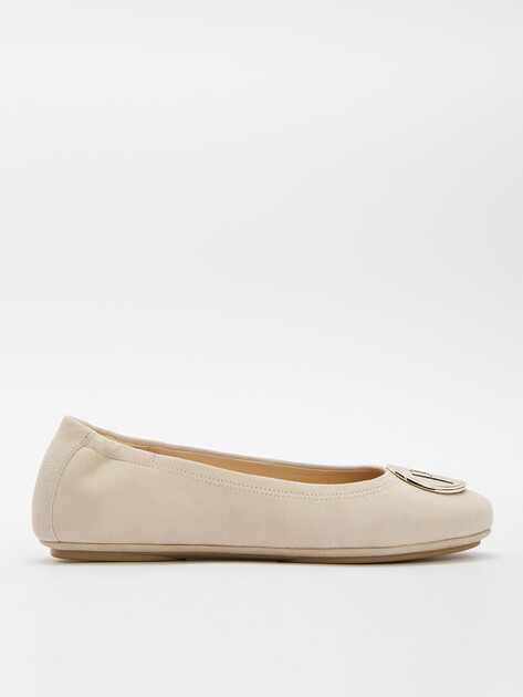 Балетки PETER KAISER ANCONA, Артикул 9-72140-44, бежевый | 4379035. Ракурс 1