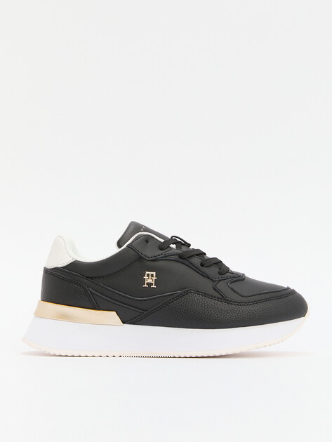 Женские кроссовки TOMMY HILFIGER, Артикул FW0FW08203(K), черный | 4381464. Ракурс 1