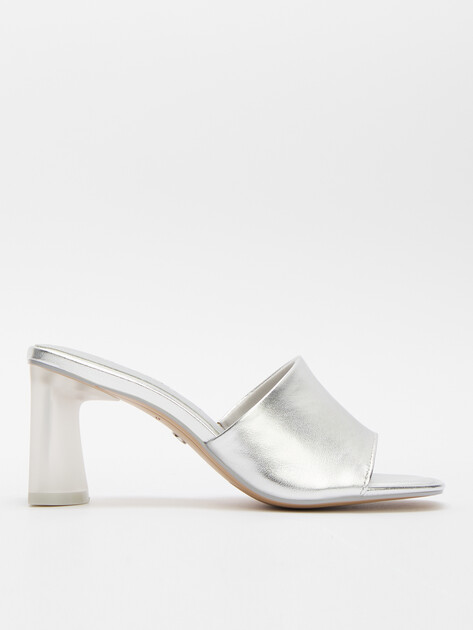 Мюли TAMARIS VALENZIA, Артикул 1-1-27249-44, серебряный | 4384440. Ракурс 1