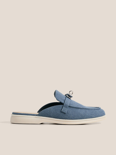 Мюли TENDANCE, Артикул YS-2299A-252, серо-синий | 4388659. Ракурс 1