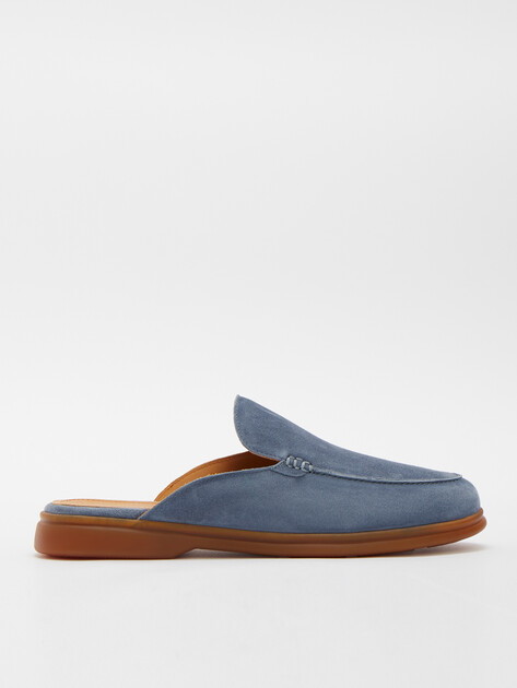 Мюли MAISON DAVID, Артикул TM3289D-1, серо-синий | 4390808. Ракурс 1