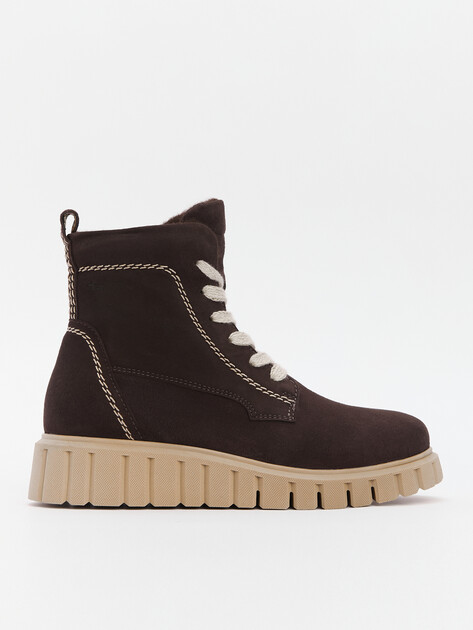 Женские ботинки TAMARIS SIMONETTA, Артикул 1-25268-43 (K), темно-коричневый | 4393079. Ракурс 1