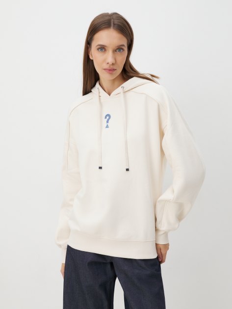 Guess white hoodie on sale