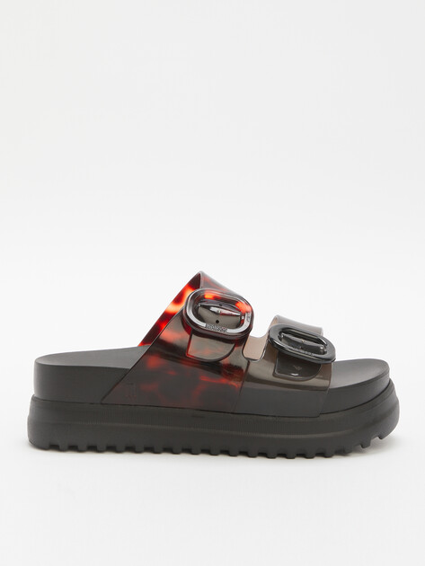 Женские сланцы MELISSA COZY PLATFORM AD, Артикул 36158, черный | 4394880. Ракурс 1 Женские сланцы MELISSA COZY PLATFORM AD, Артикул 36158, черный | 4394880. Ракурс 1