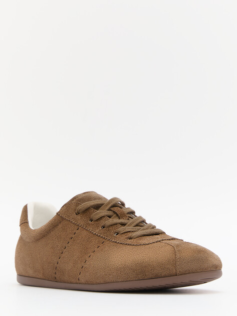 Женские кеды TENDANCE, Артикул YS-48250A-3, темно-коричневый | 4399281. Ракурс 1 Женские кеды TENDANCE, Артикул YS-48250A-3, темно-коричневый | 4399281. Ракурс 1