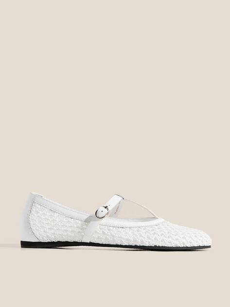 Балетки мэри-джейн TENDANCE, Артикул YS-48190A-1, белый | 4399703. Ракурс 1