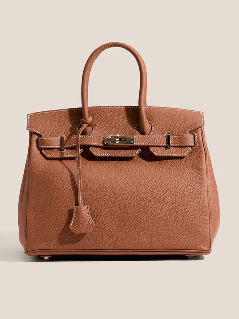 Женский тоут TENDANCE, Артикул MRH23-097M, оранжево-коричневый | 4401822. Ракурс 1