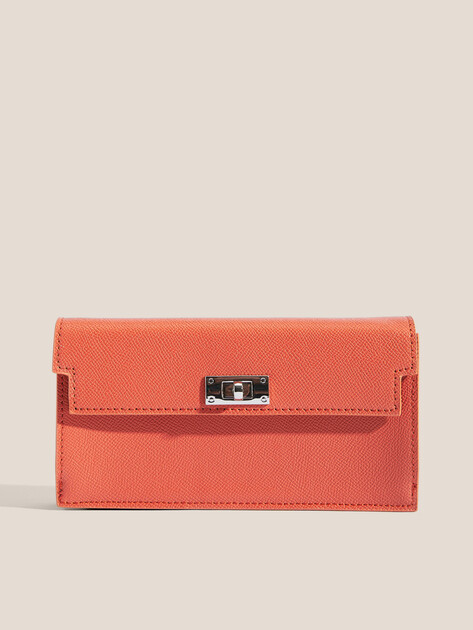 Женское портмоне TENDANCE, Артикул MRH24-028, оранжевый | 4401983. Ракурс 1