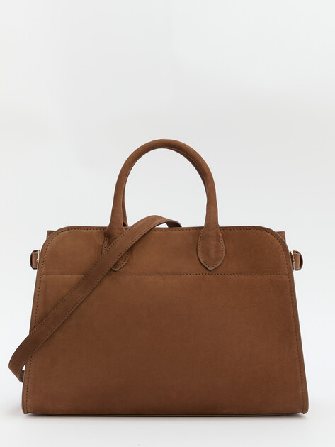 Женский тоут CALZETTI, Артикул ASHLEY MEDIUM, бежево-коричневый | 4406305. Ракурс 1