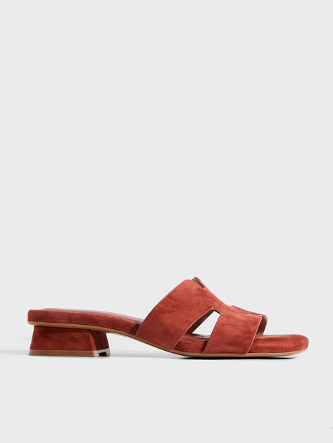 Женские мюли TENDANCE, Артикул SW501-5, вишневый | 4408909. Ракурс 1