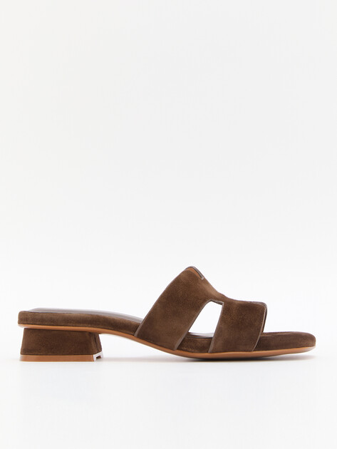 Мюли TENDANCE, Артикул SW501-5, темно-коричневый | 4408958. Ракурс 1