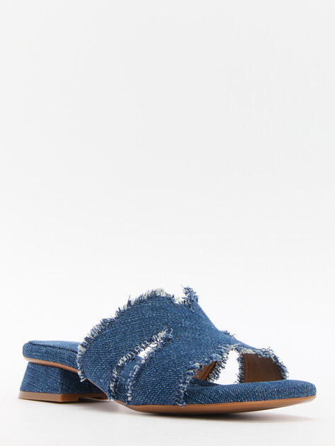 Женские мюли из денима TENDANCE, Артикул SW501-5, синий | 4408986. Ракурс 1 Женские мюли из денима TENDANCE, Артикул SW501-5, синий | 4408986. Ракурс 1