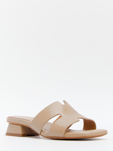 Мюли TENDANCE, Артикул SW501-5, темно-бежевый | 4409119. Ракурс 1