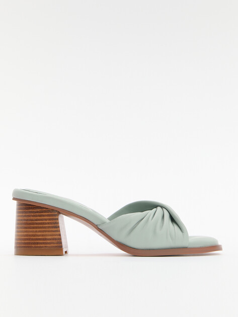 Мюли TENDANCE, Артикул SW505-6, серо-зеленый | 4409466. Ракурс 1