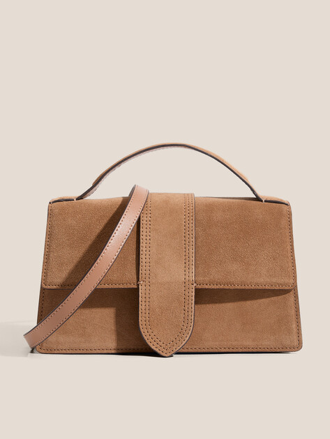 Женская сумка  TENDANCE, Артикул MRH21 - 046, коричнево-бежевый | 4411635. Ракурс 1
