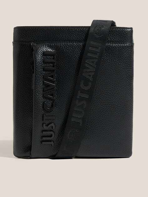 Мужская сумка  JUST CAVALLI JC INSTITUTIONAL LOGO, Артикул 78QA4B12, черный | 4415631. Ракурс 1