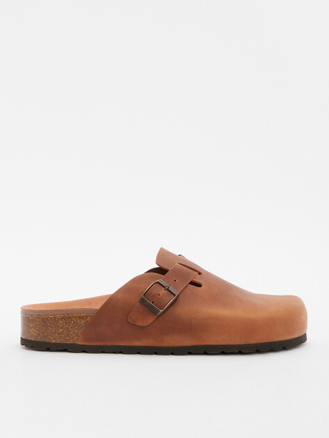 Мужские шлепанцы BIO GREEN, Артикул 14881-M-PT355U-GEL-R, светло-коричневый | 4415804. Ракурс 1