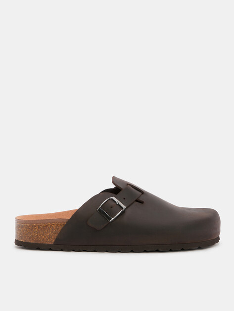 Мужские шлепанцы BIO GREEN, Артикул 14881-M-PT355U-GEL-R, шоколадный | 4418132. Ракурс 1