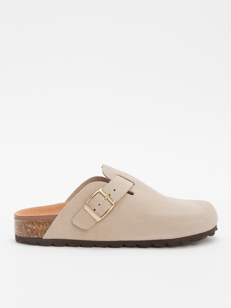 Женские шлепанцы BIO GREEN, Артикул 14881-w-PT355w-GEL-R, серо-бежевый | 4419272. Ракурс 1