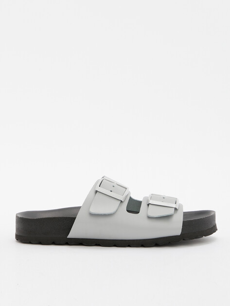 Женские шлепанцы BIO GREEN, Артикул 15414, светло-серый | 4420448. Ракурс 1