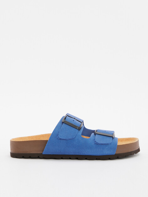 Женские шлепанцы BIO GREEN, Артикул 15414, светло-синий | 4420502. Ракурс 1