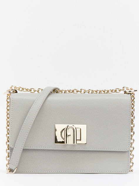 Кросс-боди FURLA, Артикул FURLA 1927 MINI CROSSBODY 20, светло-серый | 4434371. Ракурс 1 Кросс-боди FURLA, Артикул FURLA 1927 MINI CROSSBODY 20, светло-серый | 4434371. Ракурс 1