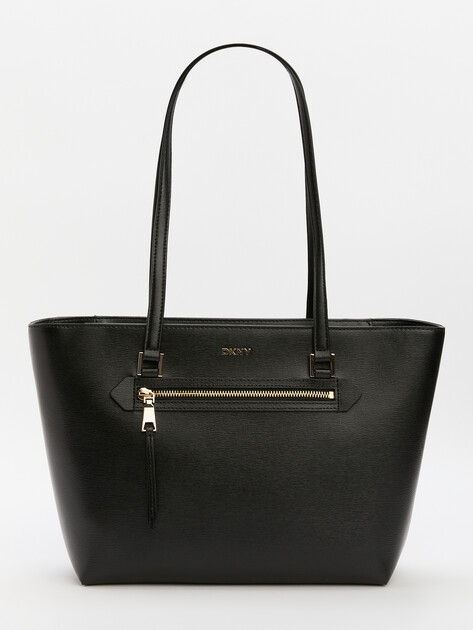 Dkny black tote hotsell